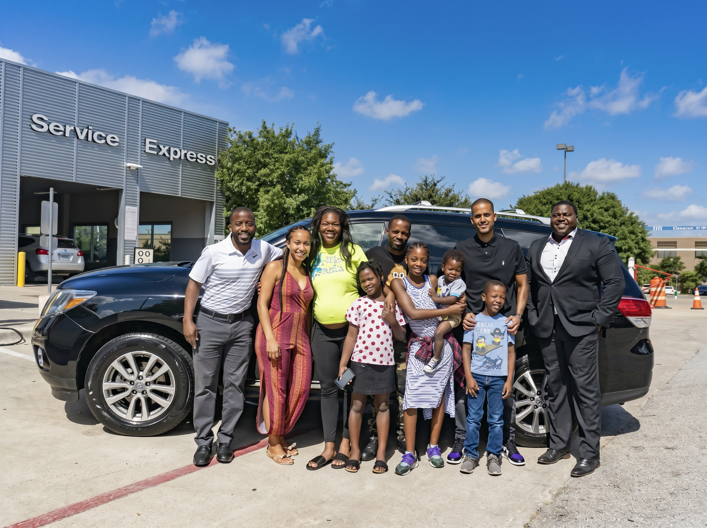 The Fair Catch Foundation with Thomas Family — Austin, TX.